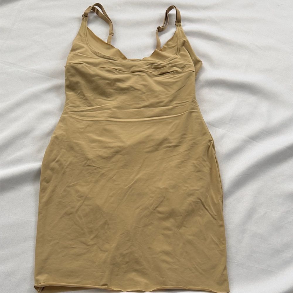 Flexees Beige/Tan Shapewear Dress